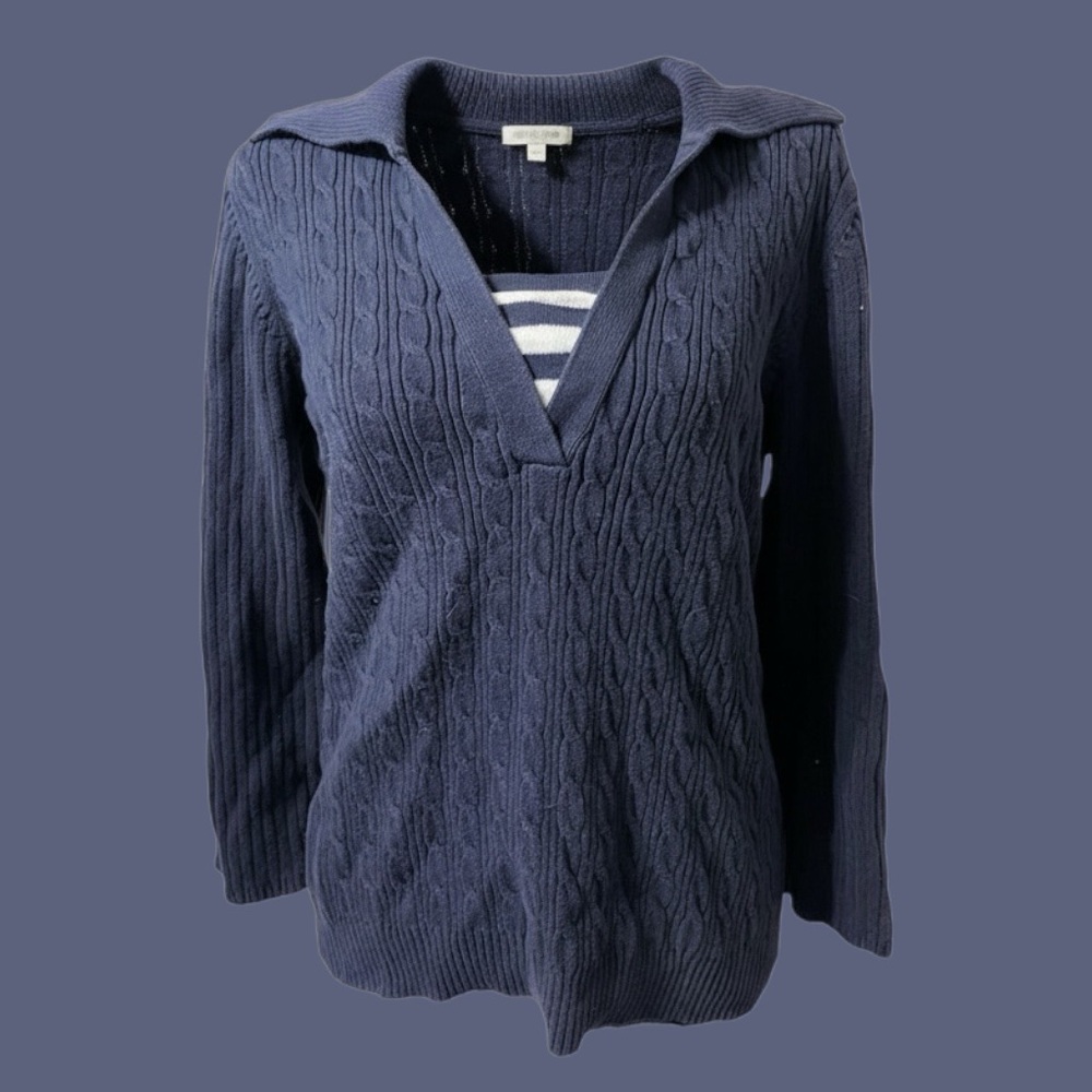 IZOD Navy Blue Sweater
